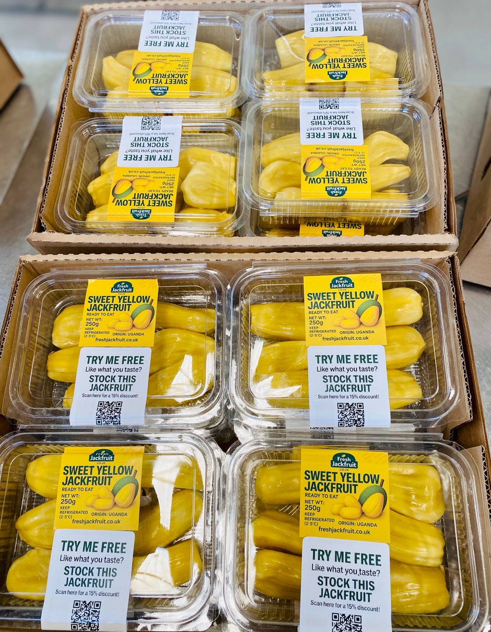 Ready to eat fresh Jackfruits