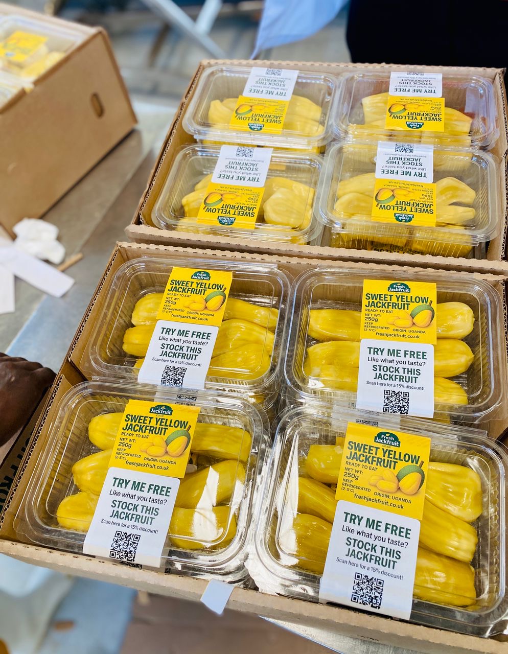 Ready to eat fresh Jackfruits