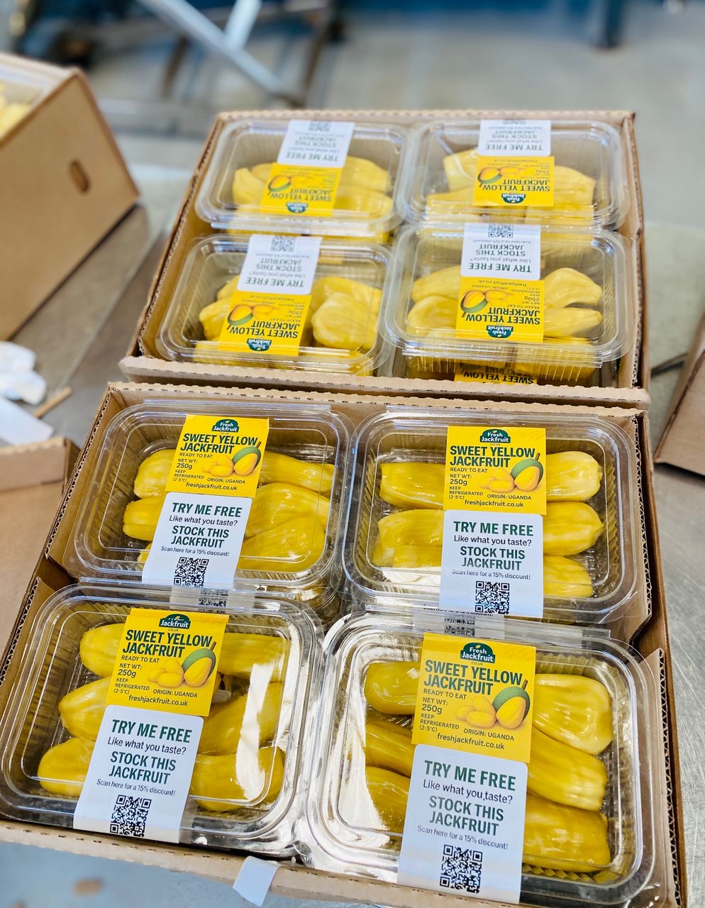 Ready to eat fresh Jackfruits