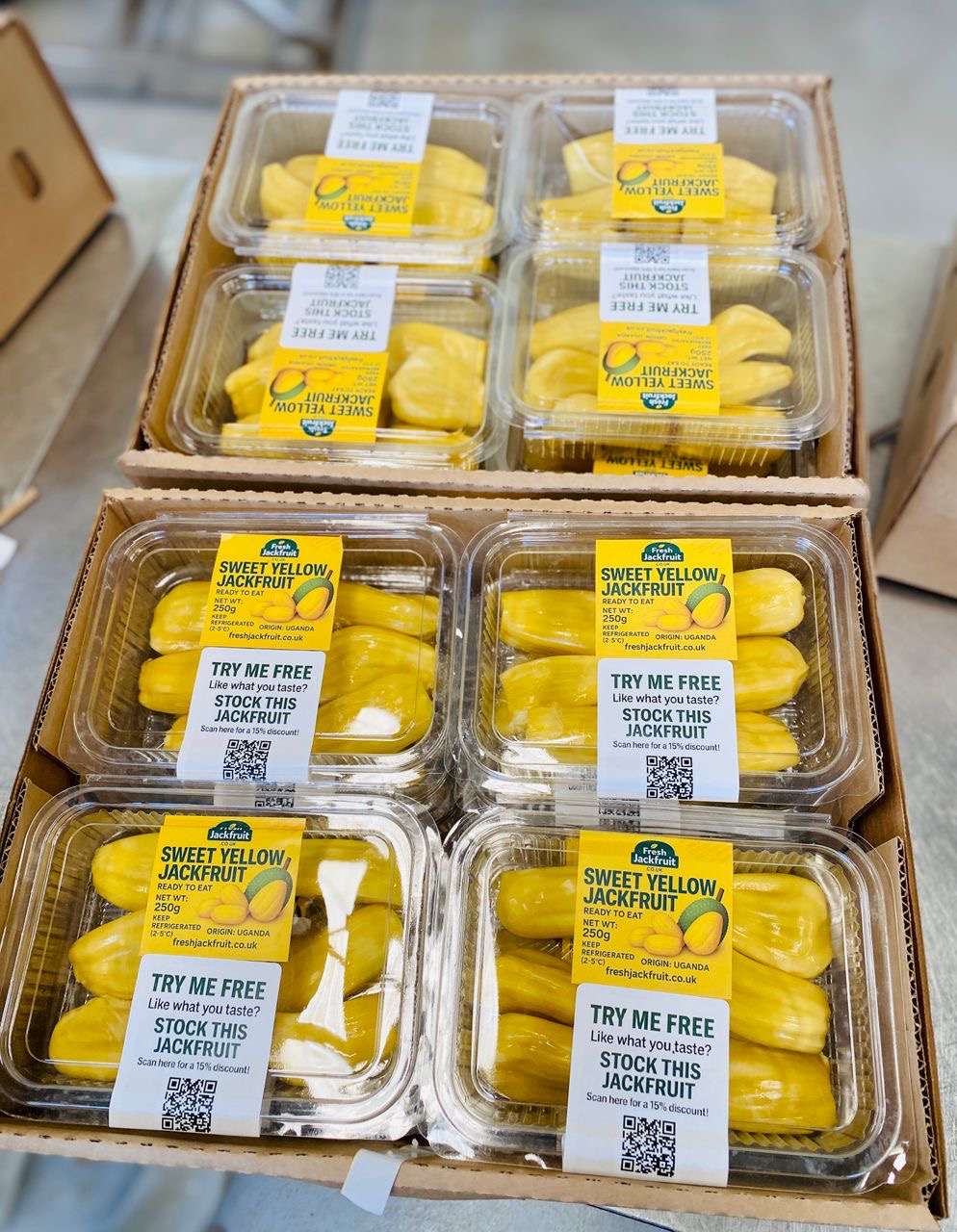 Ready to eat fresh Jackfruits