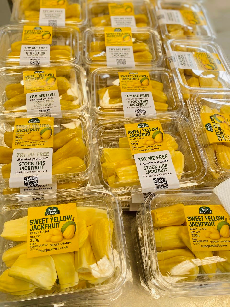 Ready to eat fresh Jackfruits