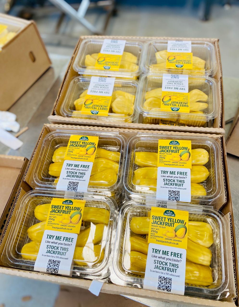 Ready to eat fresh Jackfruits