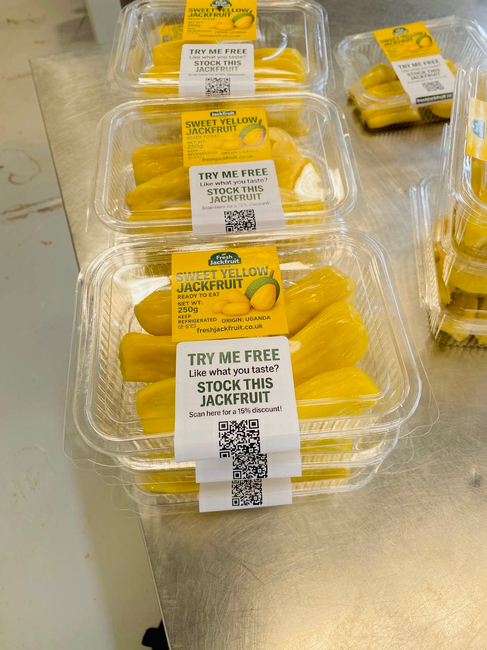 Ready to eat fresh Jackfruits